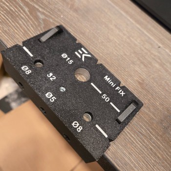 Mini FIX gręžimo šablonas su metalinėmis įvorėmis