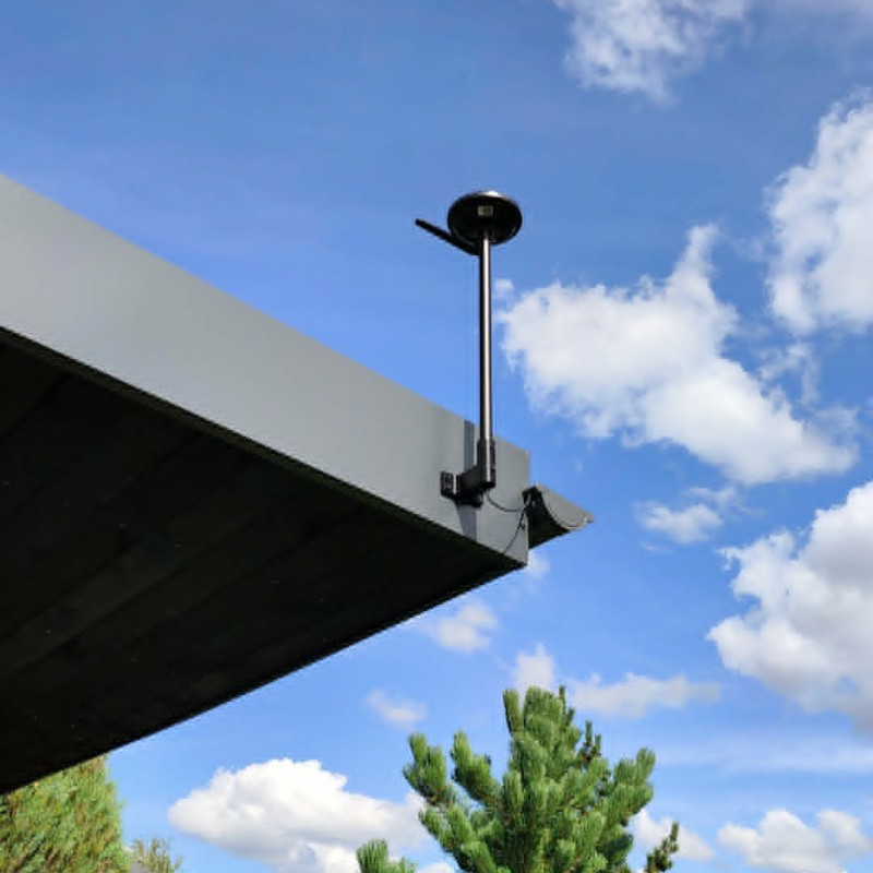 Sieninis antenos laikiklis D25