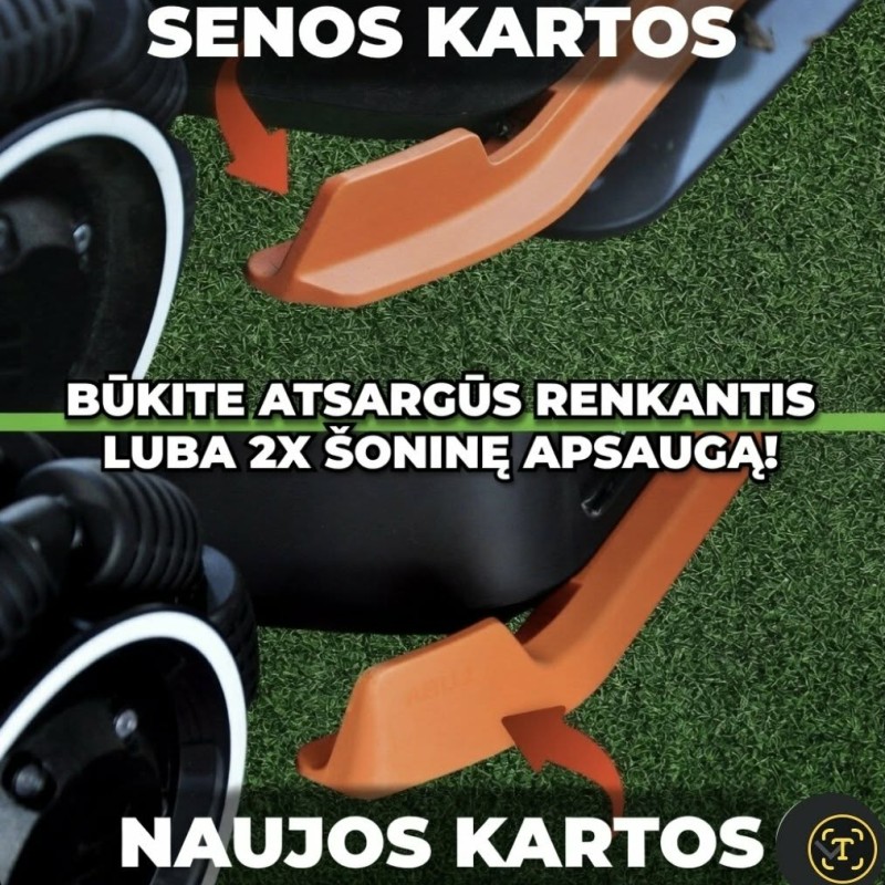 Luba roboto šoninė apsauga